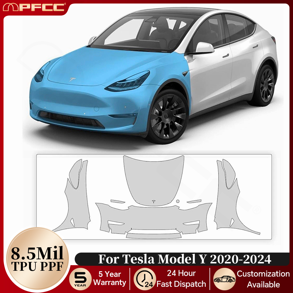Full Coverage Bra - Tesla Model Y 2020-2024 için Önceden
