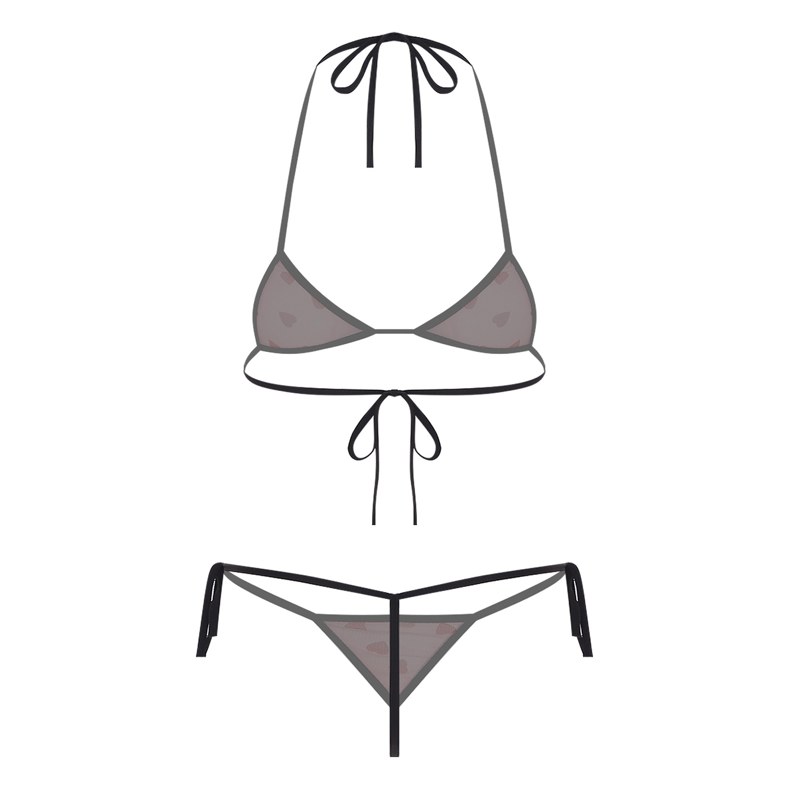 Kadın Mikro Mini Bikini İç Giy - Sheer Bra Lace incelemesi ve fiyatı
