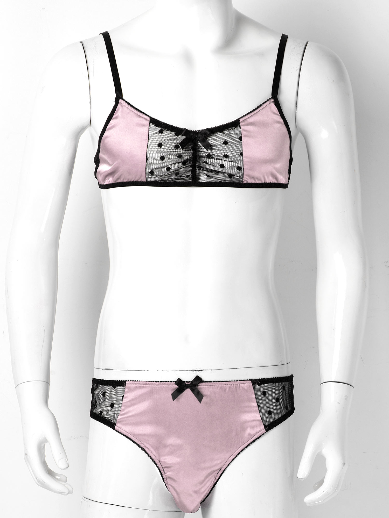 Erkekler saten iç çamaşırı tak - Sheer Mesh Bra incelemesi ve fiyatı