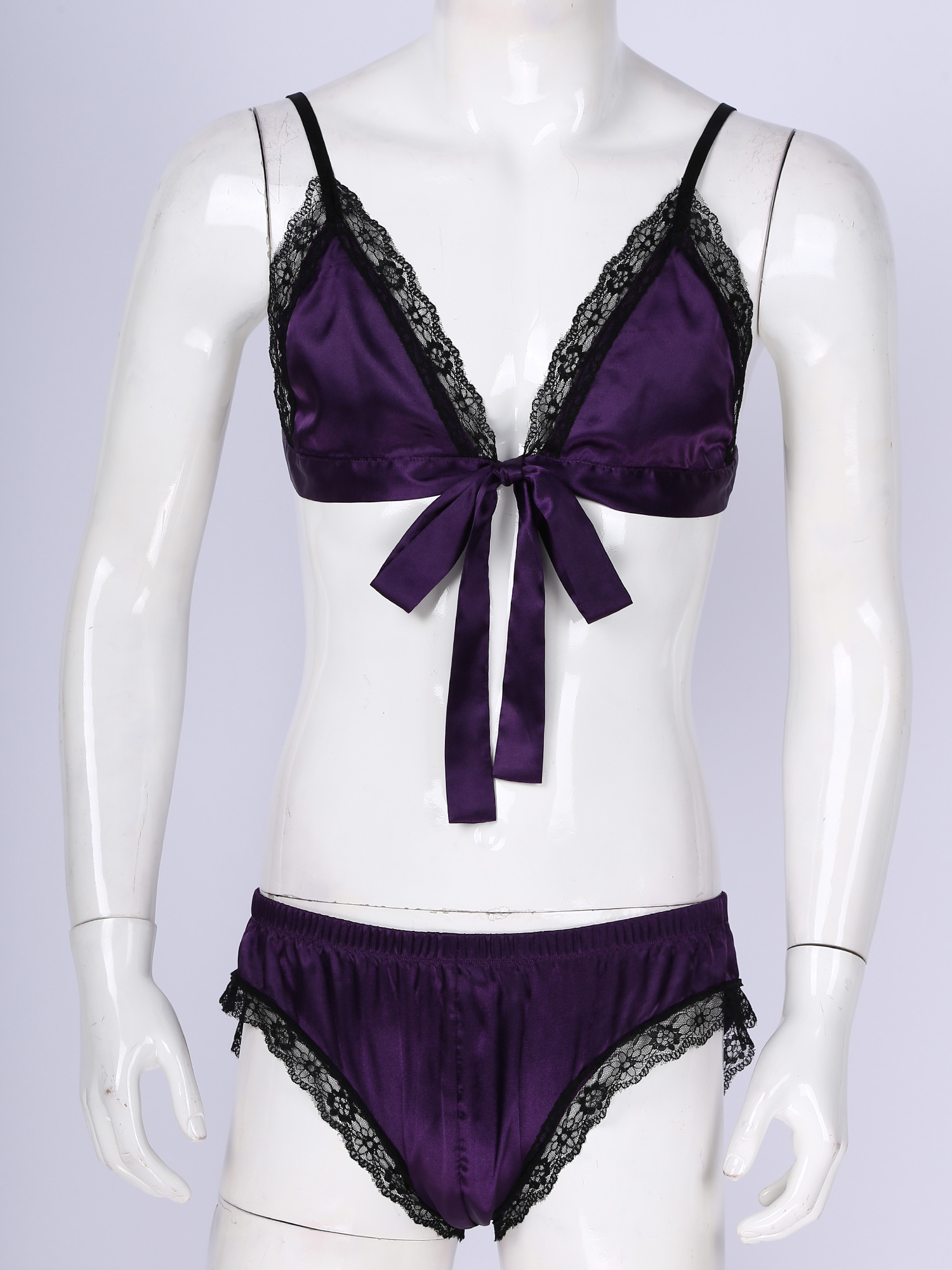 Erkekler saten iç çamaşırı tak - Sheer Mesh Bra incelemesi ve fiyatı