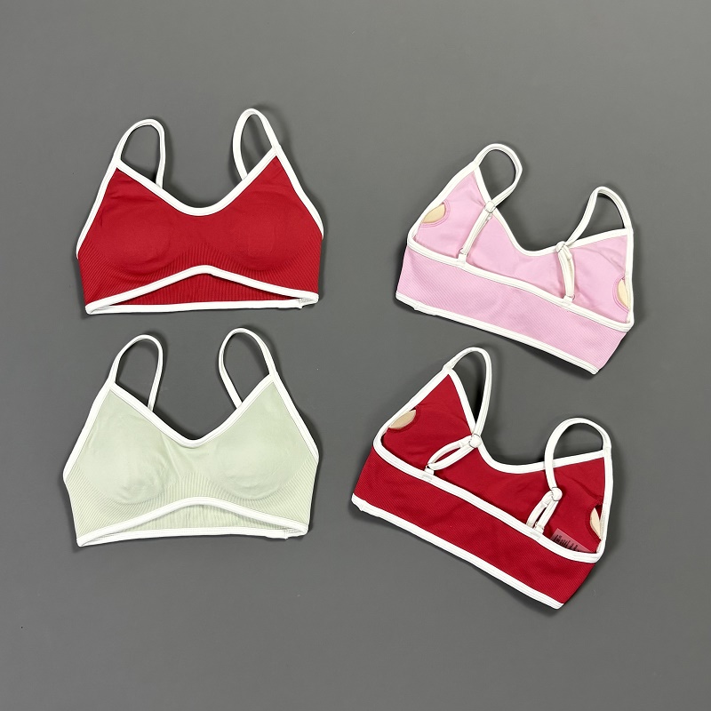 Kadınlar Kontrast Çizgili Yoga - Sports Bra Racerback incelemesi ve fiyatı