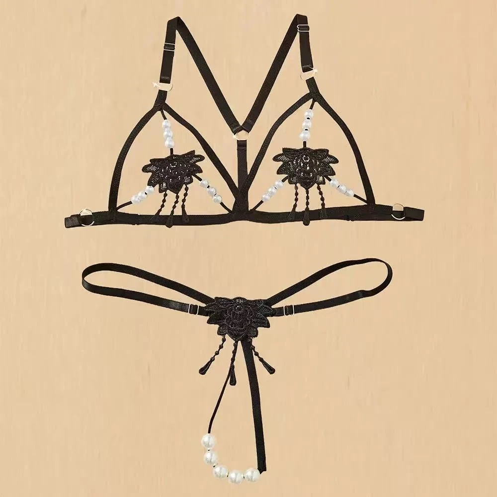 Kadın Lolita Seksi İç Çamaşırı - Lace Bralette Set incelemesi ve fiyatı